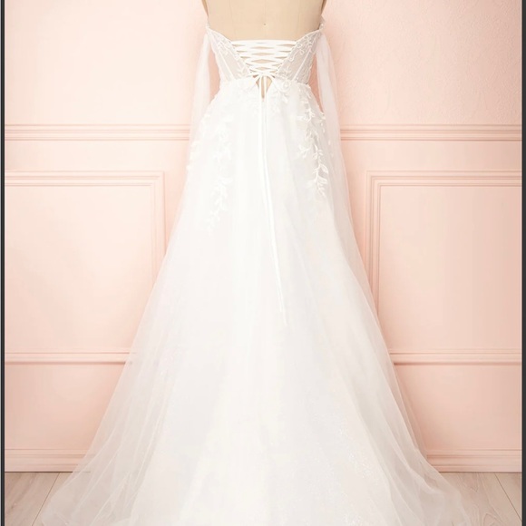 Corset long princess style dress - Picture 4 of 4